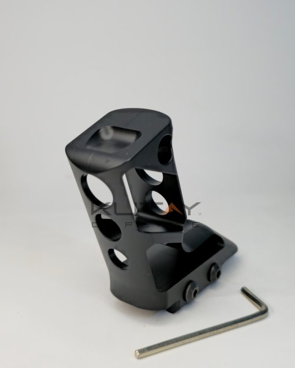 KutGrip V1 Siyah Alüminyum Dikey Tutamak - Görsel 8