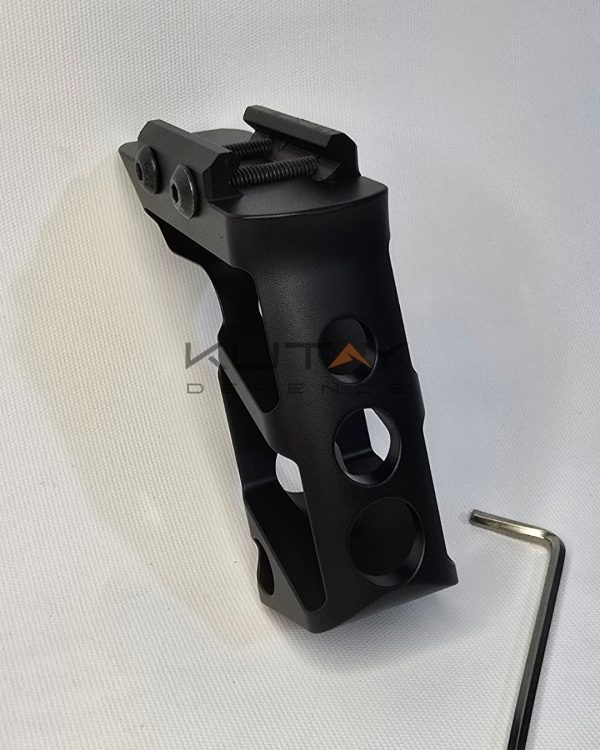 KutGrip V1 Siyah Alüminyum Dikey Tutamak - Görsel 7