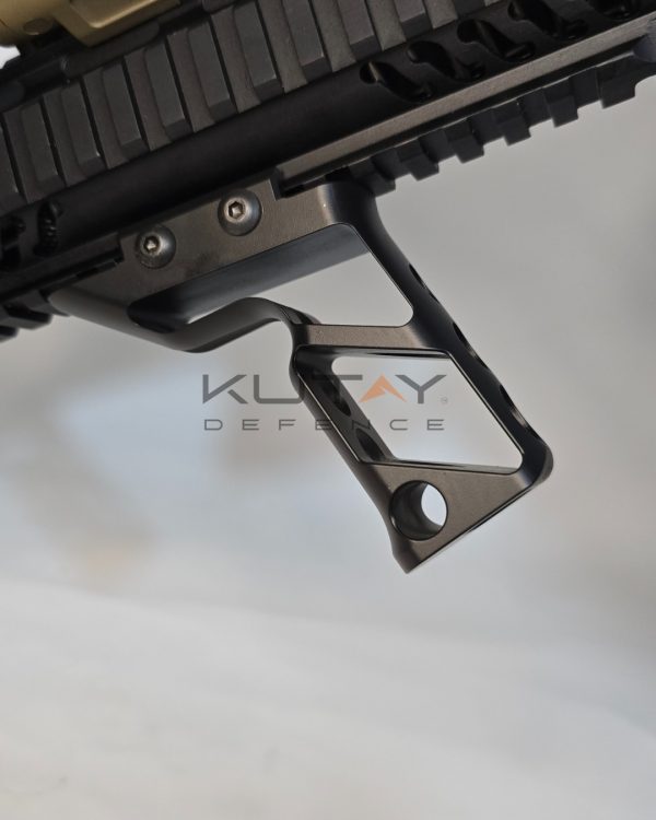 KutGrip V1 Siyah Alüminyum Dikey Tutamak - Görsel 5