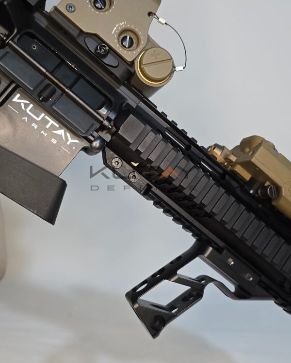 KutGrip V1 Siyah Alüminyum Dikey Tutamak - Görsel 2
